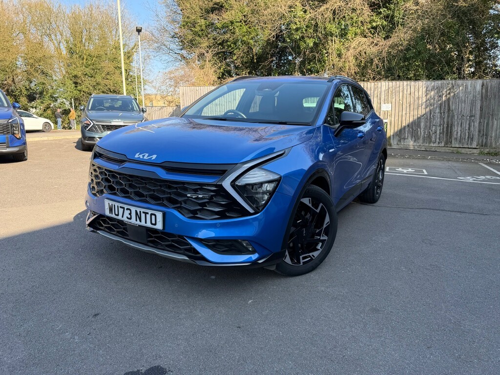 Kia Sportage 1.6T Gdi 48V Isg Gt-line Dct WU73NTO Blue #3