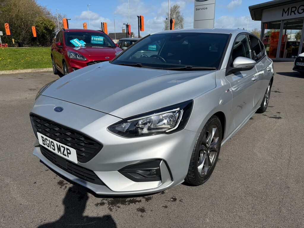 Ford Focus 1.0 Ecoboost 125 St-line BG19MZP Silver #5
