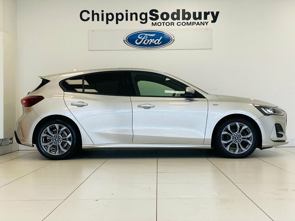 Ford Focus Ecoboost St-line Hatchback Euro WO23NUJ Silver #3