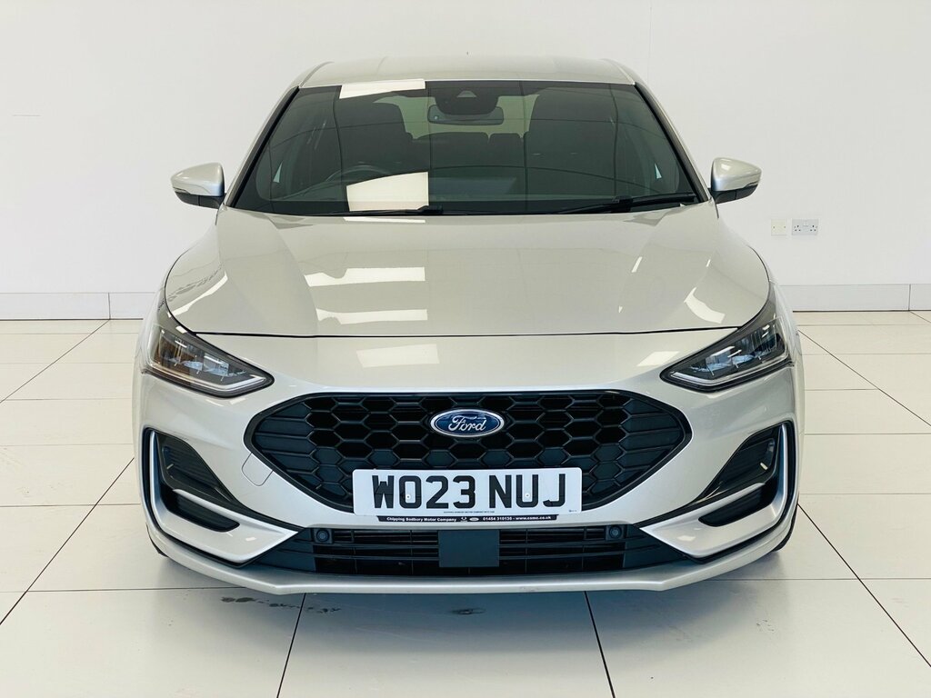 Ford Focus Ecoboost St-line Hatchback Euro WO23NUJ Silver #4