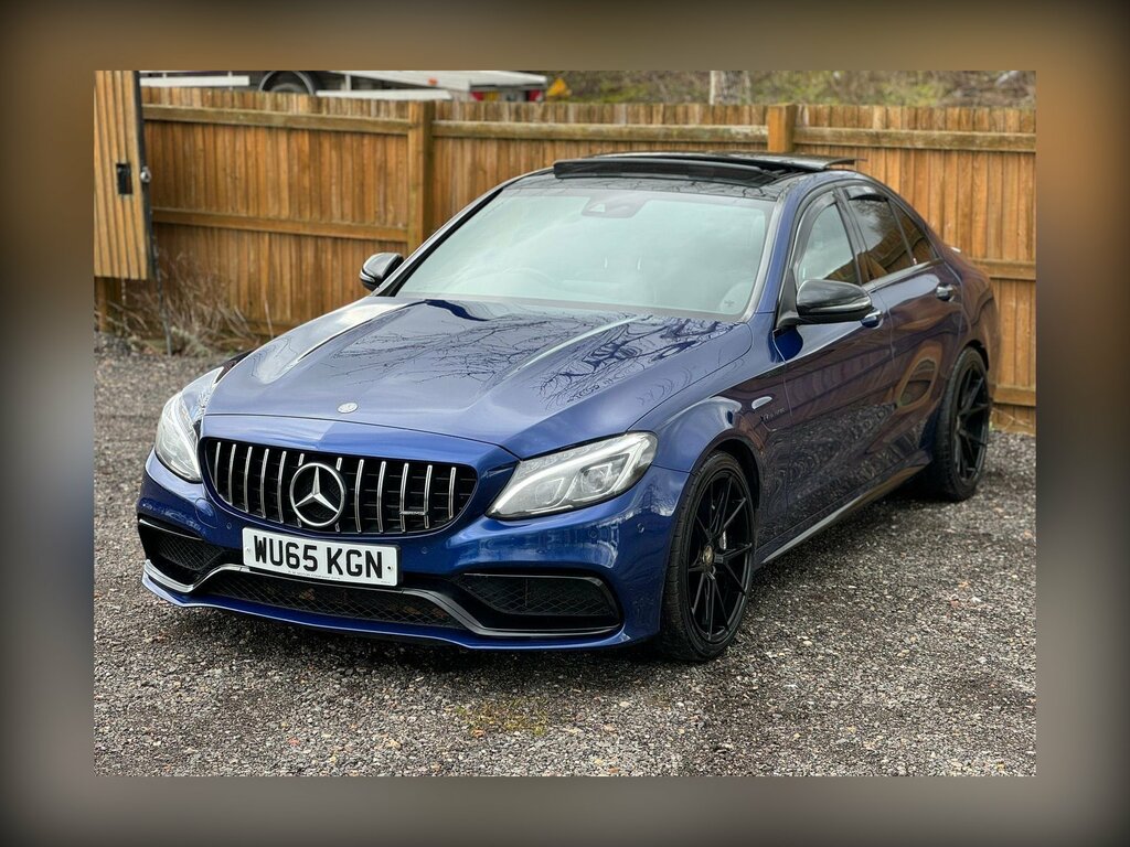 Mercedes-Benz C Class 4.0 C63 V8 Biturbo Amg Premium Spds Mct Euro 6 WU65KGN Blue #6