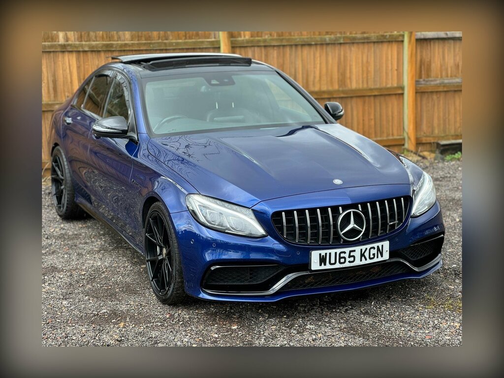 Mercedes-Benz C Class 4.0 C63 V8 Biturbo Amg Premium Spds Mct Euro 6 WU65KGN Blue #5
