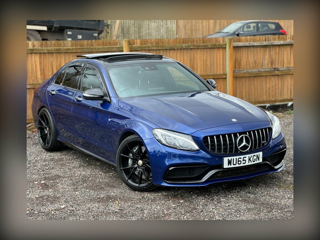 Mercedes-Benz C Class 4.0 C63 V8 Biturbo Amg Premium Spds Mct Euro 6 Blue