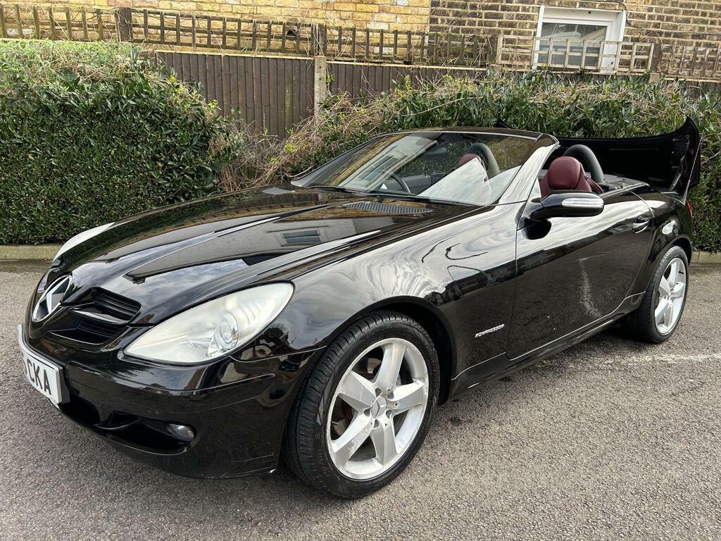 Mercedes-Benz SLK 1.8 Slk200 Kompressor Black #2