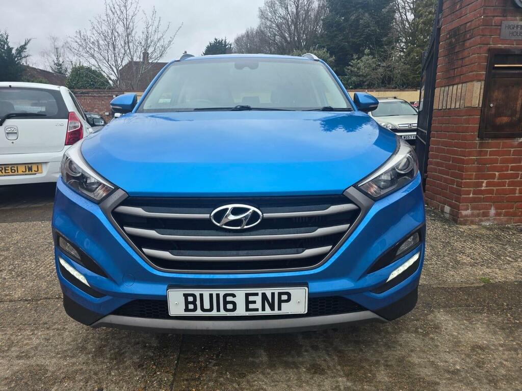 Hyundai Tucson Suv 2.0 Crdi Se Nav 4Wd Euro 6 201616 BU16ENP Blue #5