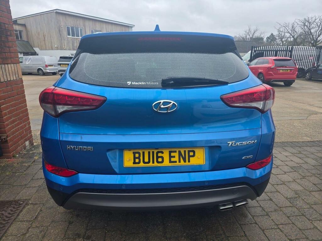 Hyundai Tucson Suv 2.0 Crdi Se Nav 4Wd Euro 6 201616 BU16ENP Blue #6