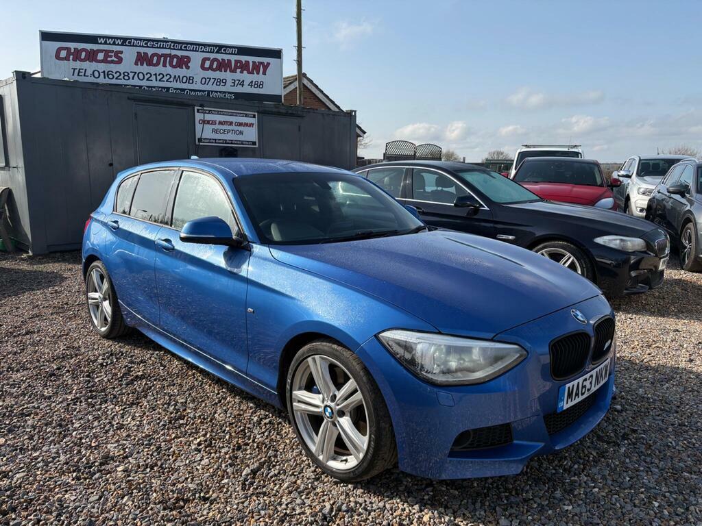 BMW 1 Series 2.0 118D M Sport Euro 5 S S Blue