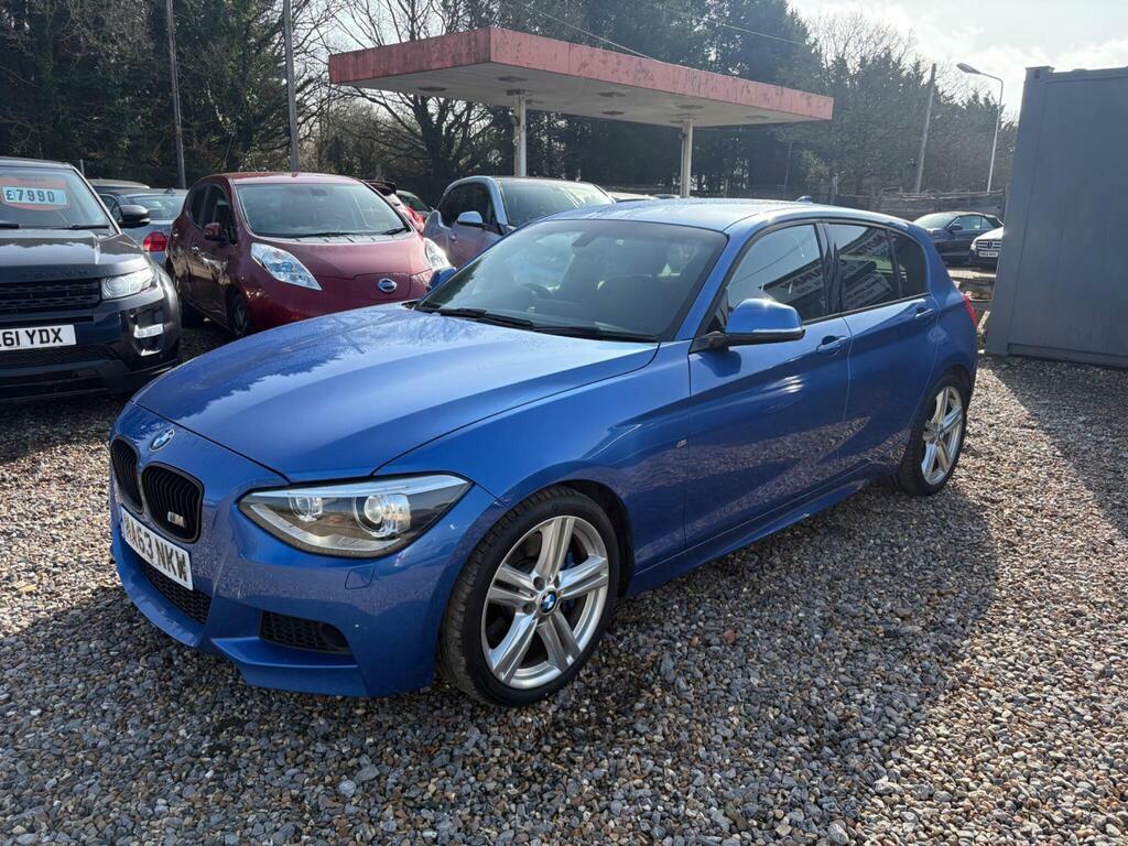 BMW 1 Series 2.0 118D M Sport Euro 5 S S MA63NKW Blue #2