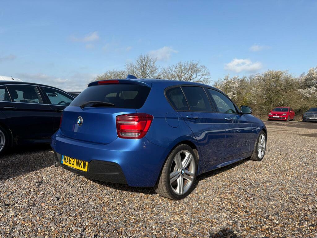 BMW 1 Series 2.0 118D M Sport Euro 5 S S MA63NKW Blue #6