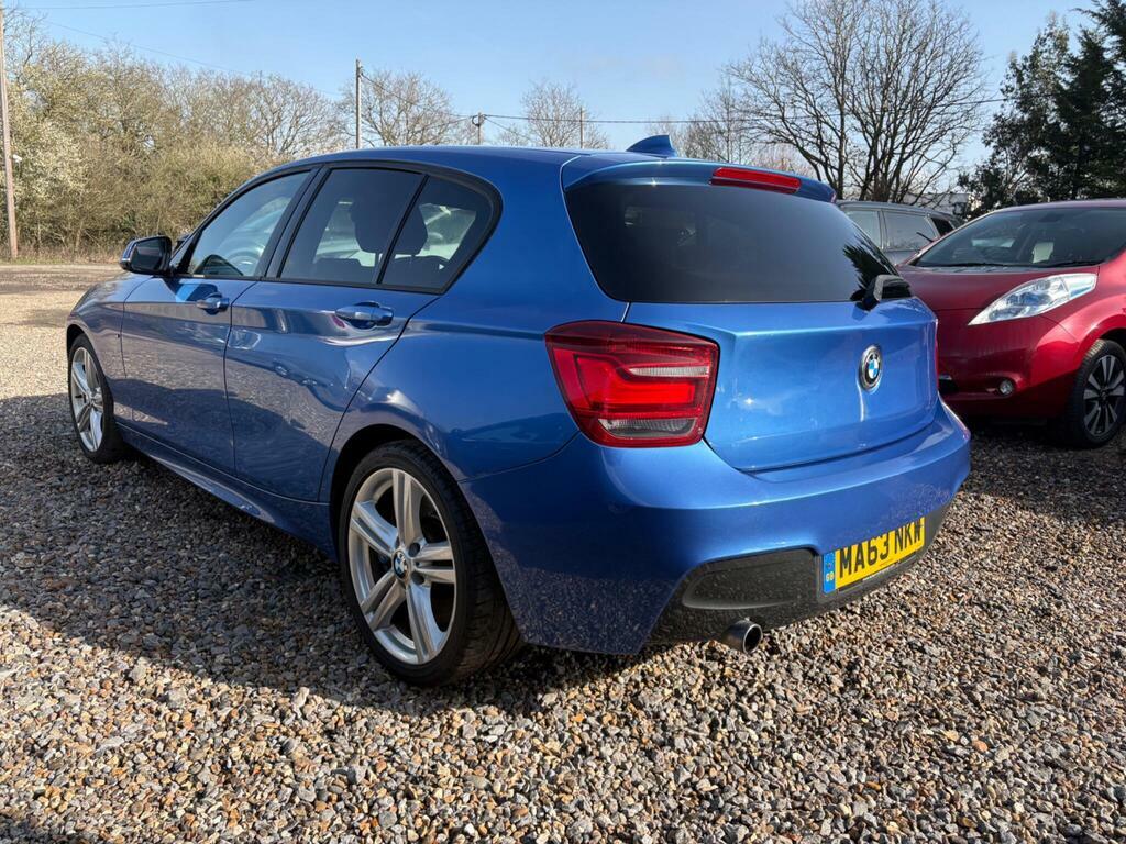 BMW 1 Series 2.0 118D M Sport Euro 5 S S MA63NKW Blue #4