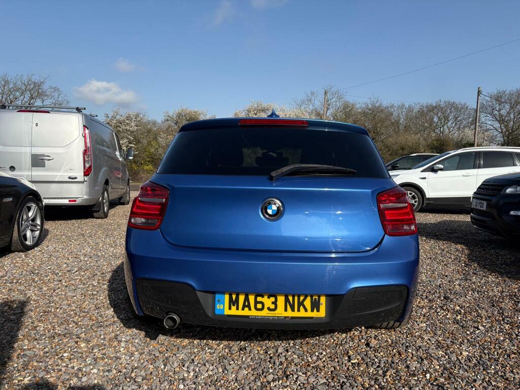 BMW 1 Series 2.0 118D M Sport Euro 5 S S MA63NKW Blue #5