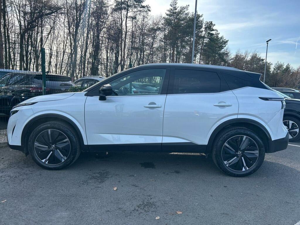 Nissan Qashqai 1.5 H E-power Tekna Suv Hybrid Eur PK75DXZ White #6