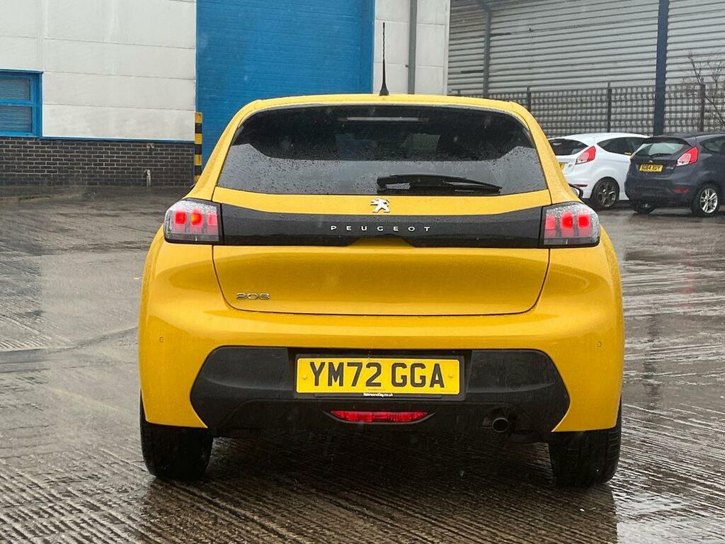 Peugeot 208 1.2 Puretech Active Premium Hatchback YM72GGA Yellow #5