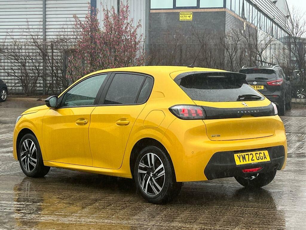 Peugeot 208 1.2 Puretech Active Premium Hatchback YM72GGA Yellow #3