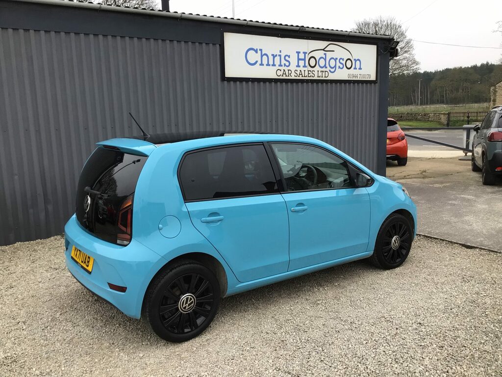 Volkswagen Up Black Edition 1.0 64 Bhp Only 48 9 YX71UAB Blue #4
