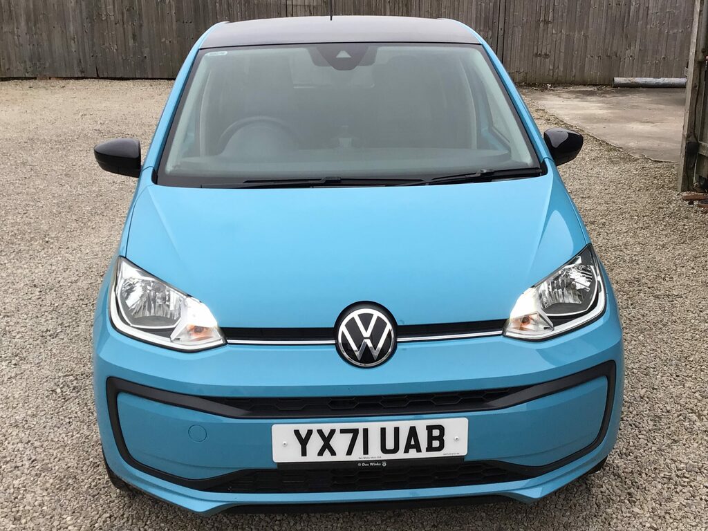 Volkswagen Up Black Edition 1.0 64 Bhp Only 48 9 YX71UAB Blue #2