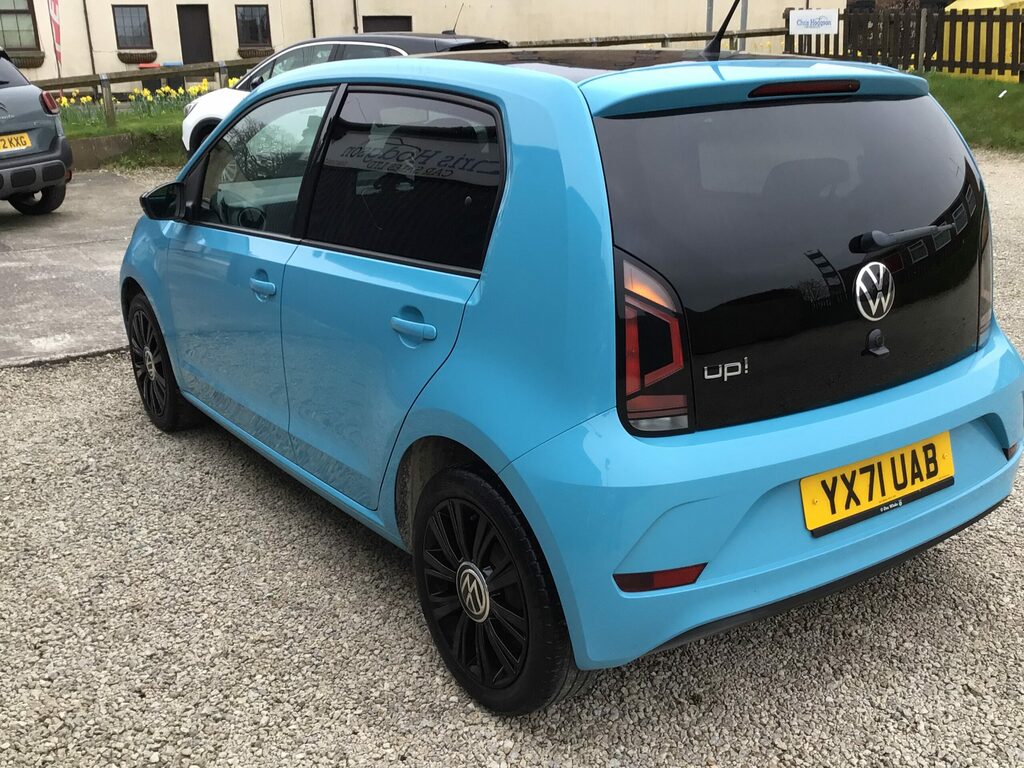 Volkswagen Up Black Edition 1.0 64 Bhp Only 48 9 YX71UAB Blue #6