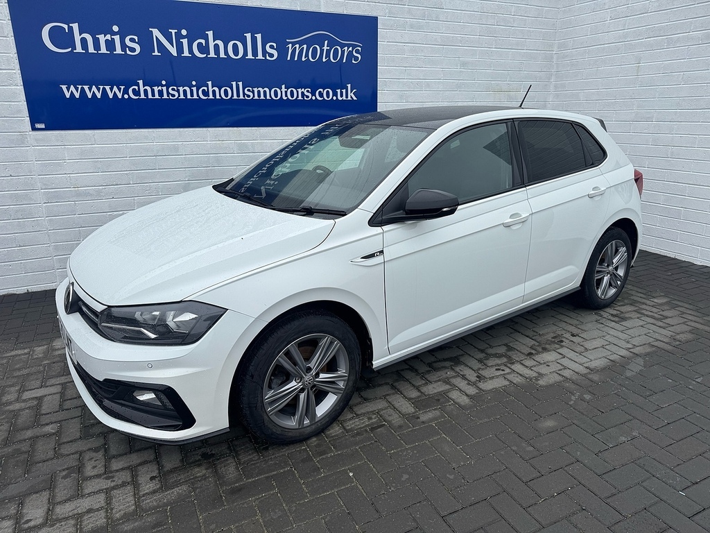 Volkswagen Polo Tsi R-line White