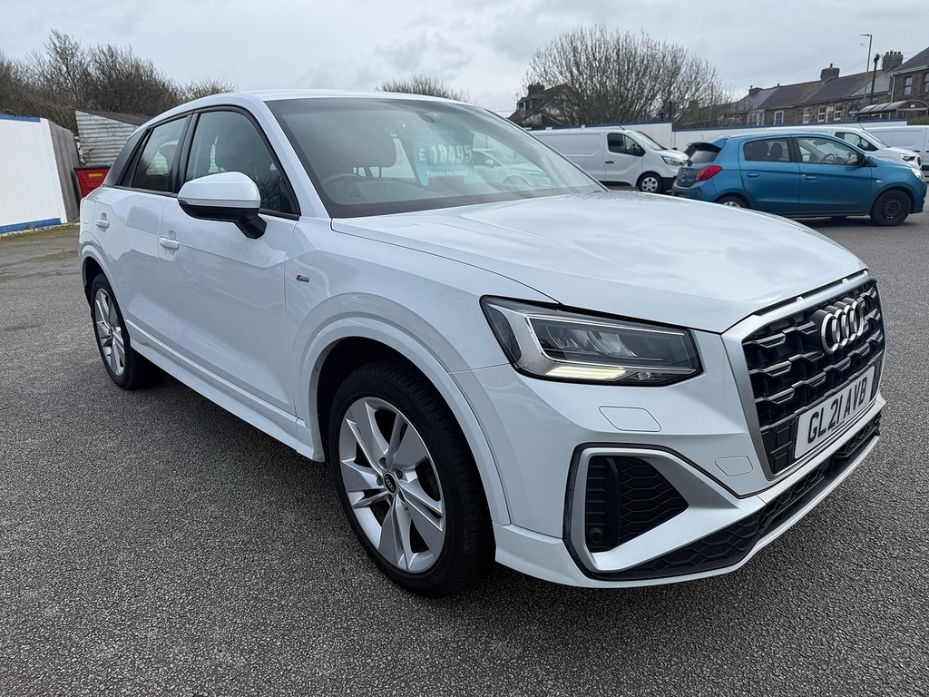 Audi Q2 Tfsi Cod S Line White