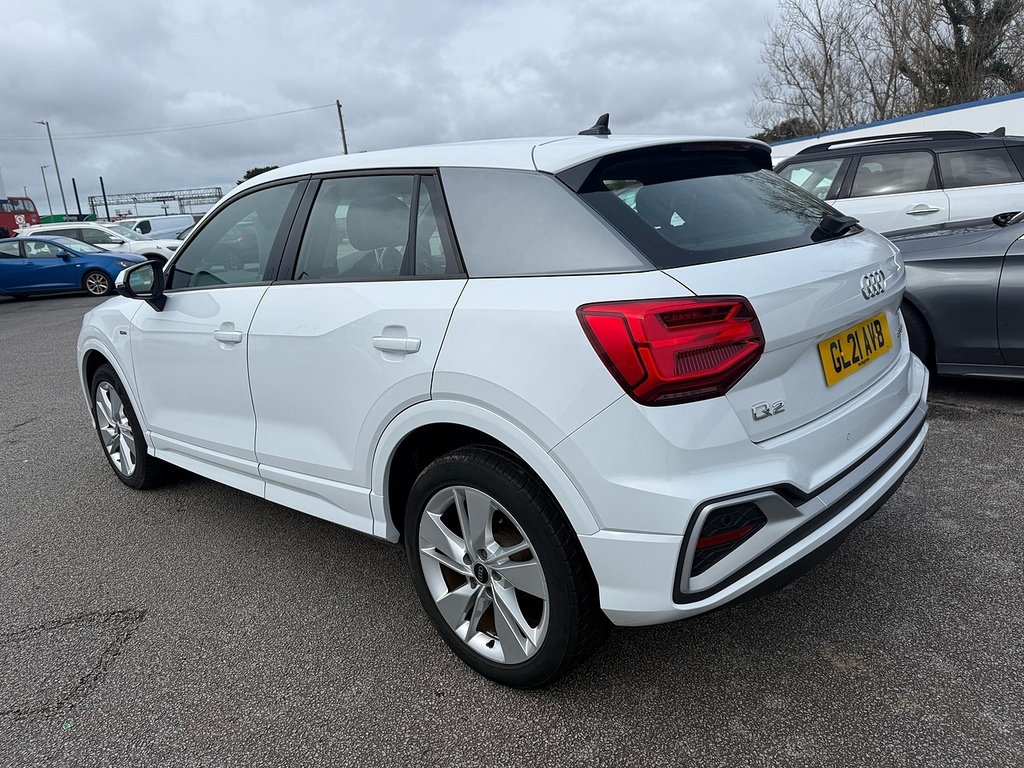 Audi Q2 Tfsi Cod S Line GL21AVB White #3