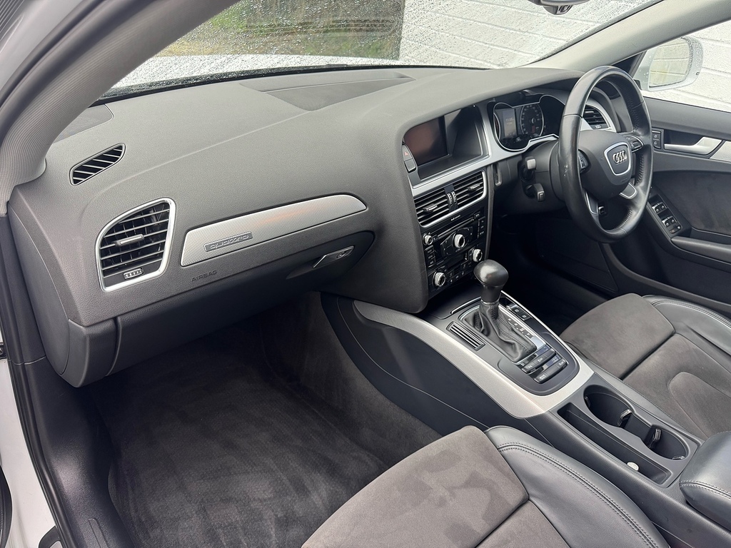 Audi A4 Allroad Tfsi Sport White #5