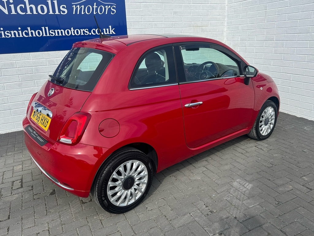Fiat 500 Lounge WP66HXU Red #2