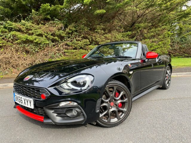 Abarth 124 Spider Multiair Convertible Black