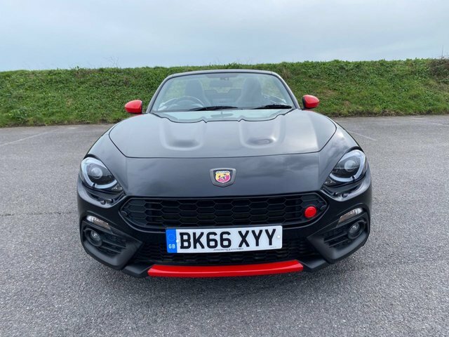 Abarth 124 Spider Multiair Convertible Black #6