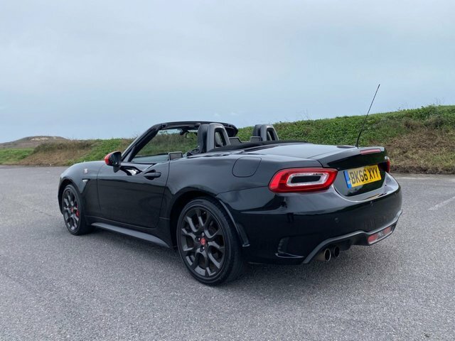 Abarth 124 Spider Multiair Convertible Black #4