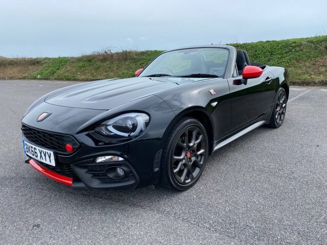 Abarth 124 Spider Multiair Convertible Black #5