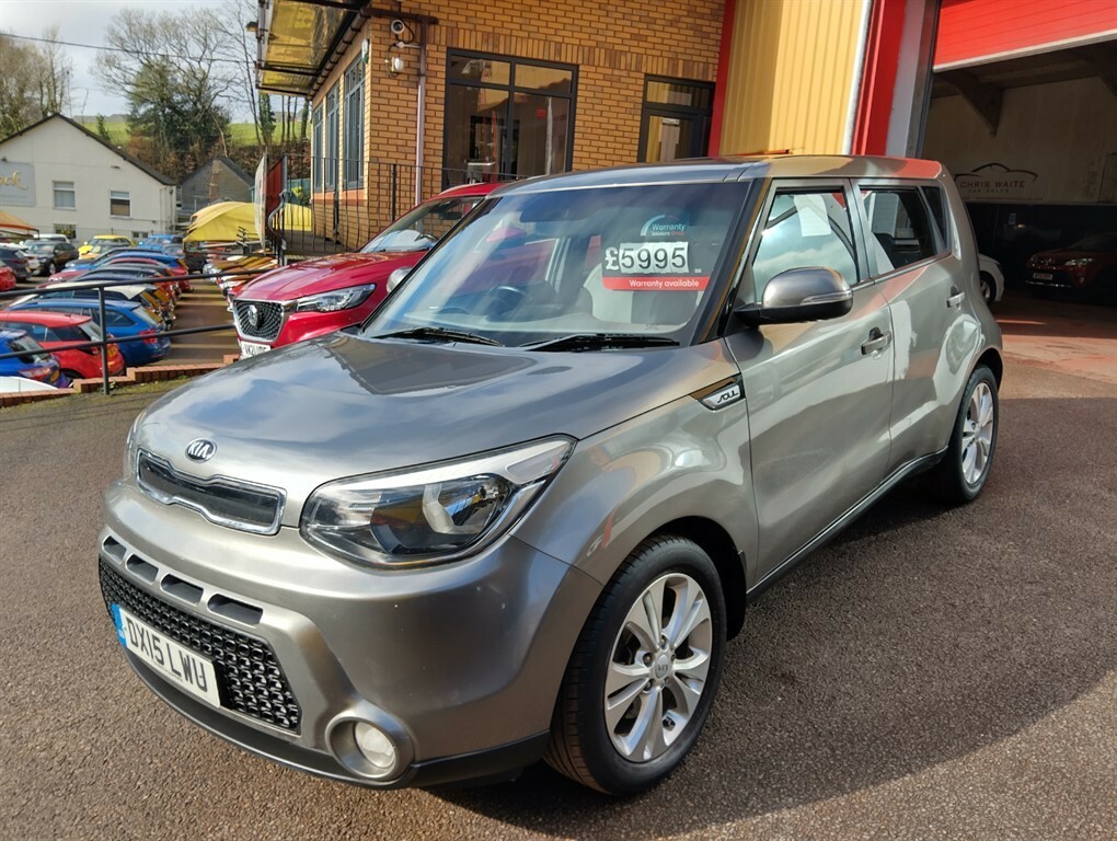 Kia Soul Connect Plus Hatchback Silver