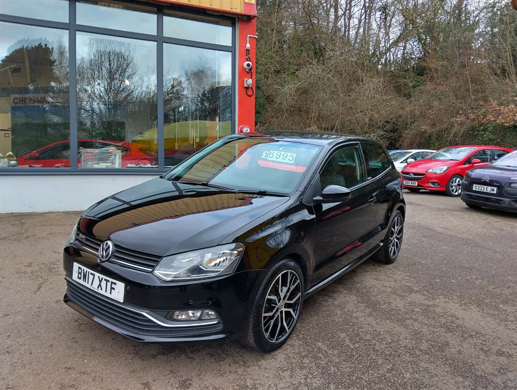 Volkswagen Polo Match Edition Hatchback Black