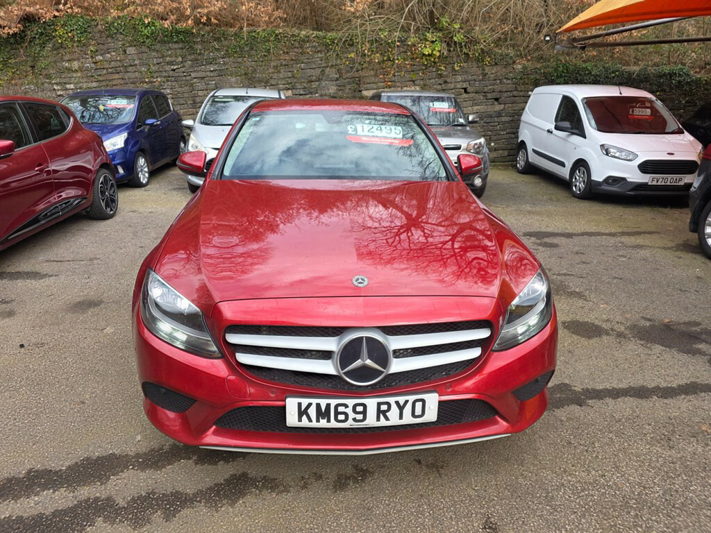 Mercedes-Benz C Class C 180 Se Saloon Red #2