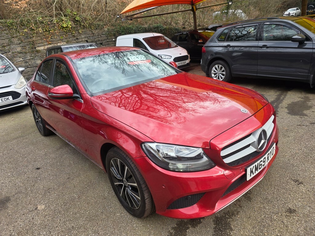 Mercedes-Benz C Class C 180 Se Saloon Red #3