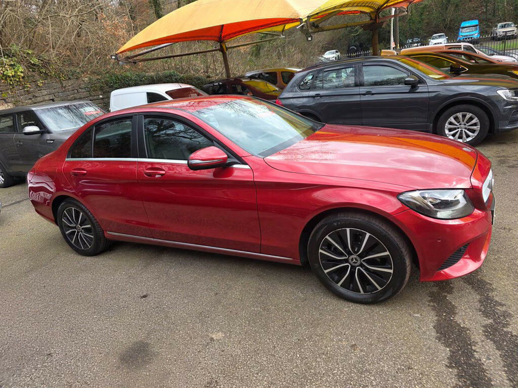 Mercedes-Benz C Class C 180 Se Saloon Red #5
