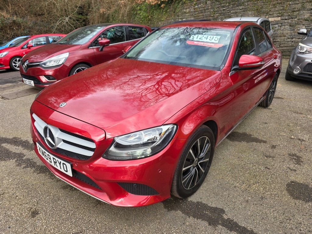 Mercedes-Benz C Class C 180 Se Saloon Red