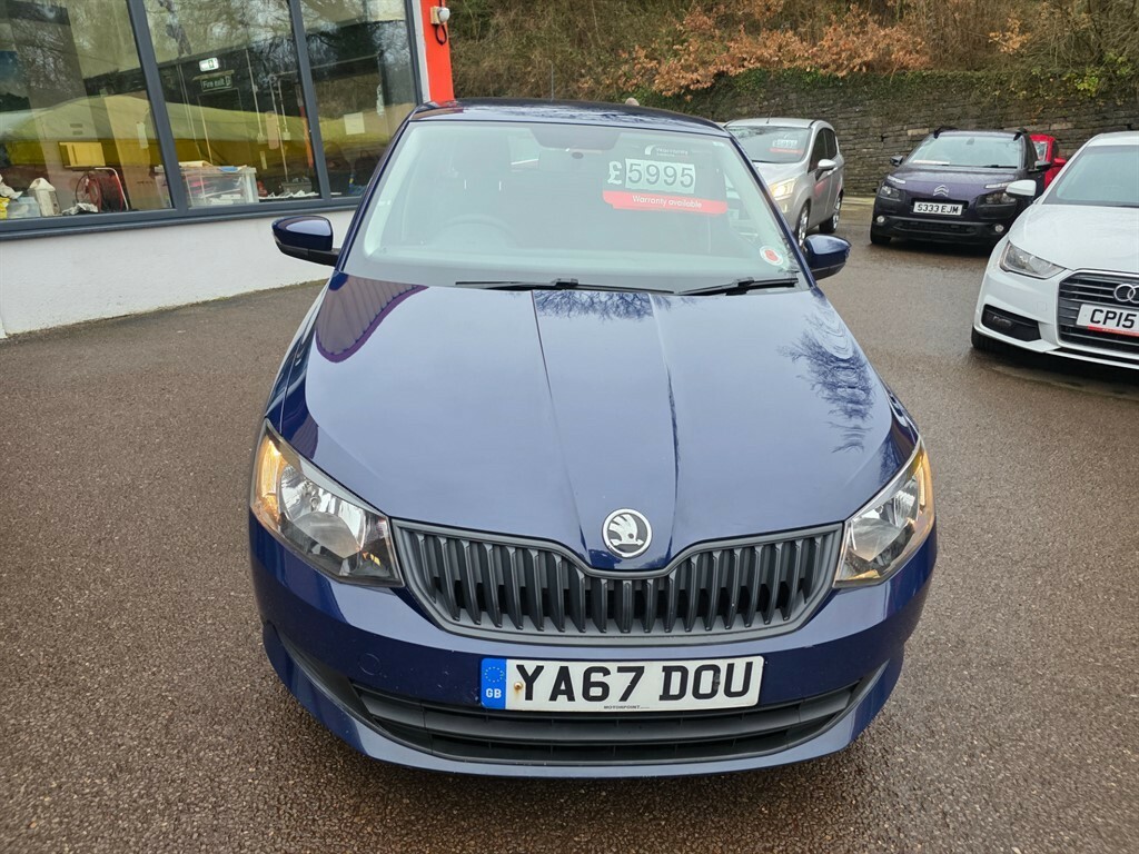 Skoda Fabia S Mpi Hatchback YA67DOU Blue #5