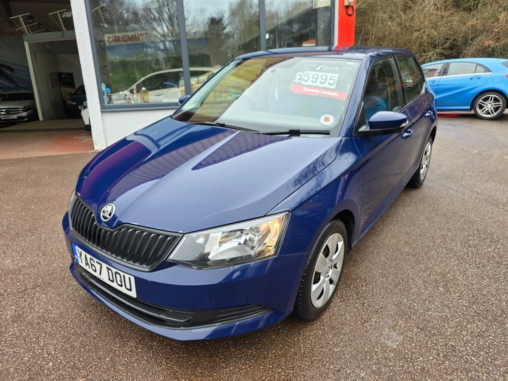Skoda Fabia S Mpi Hatchback Blue
