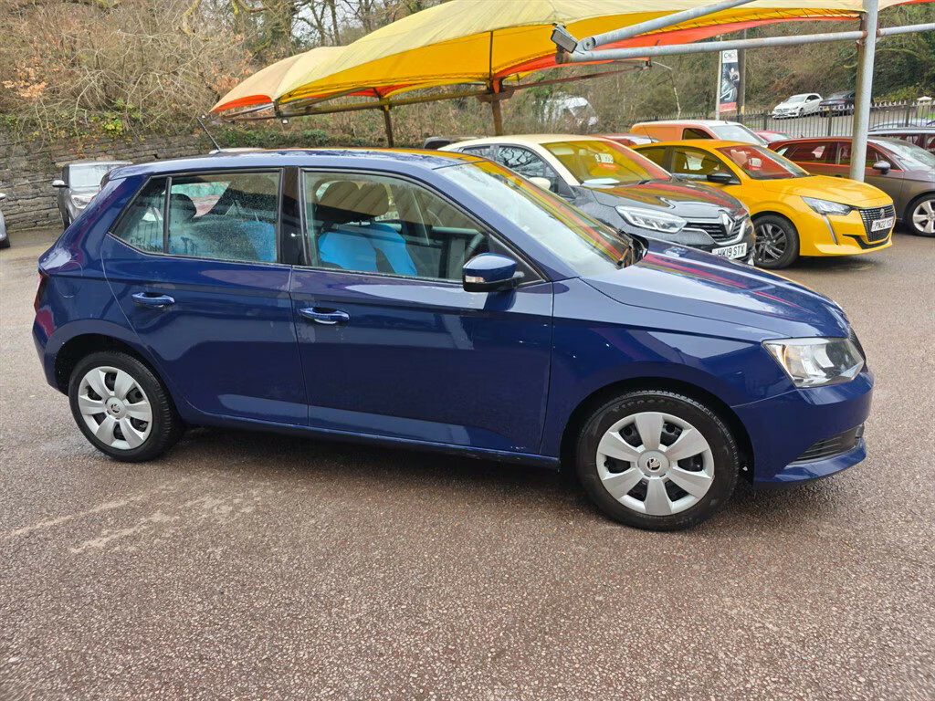 Skoda Fabia S Mpi Hatchback YA67DOU Blue #3