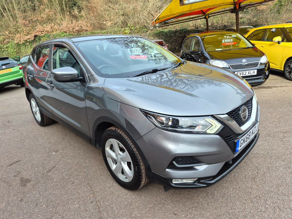 Nissan Qashqai Dci Acenta Premium Hatchback GK68KZJ Grey #3