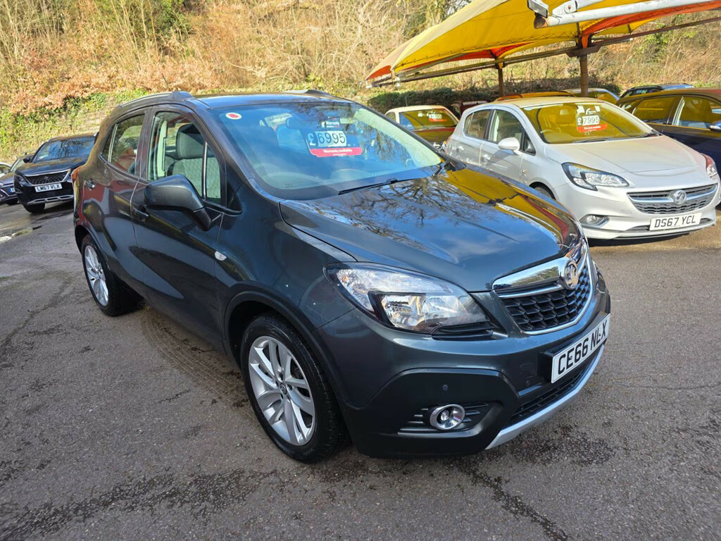 Vauxhall Mokka Exclusiv S S Hatchback CE66NLX Grey #3