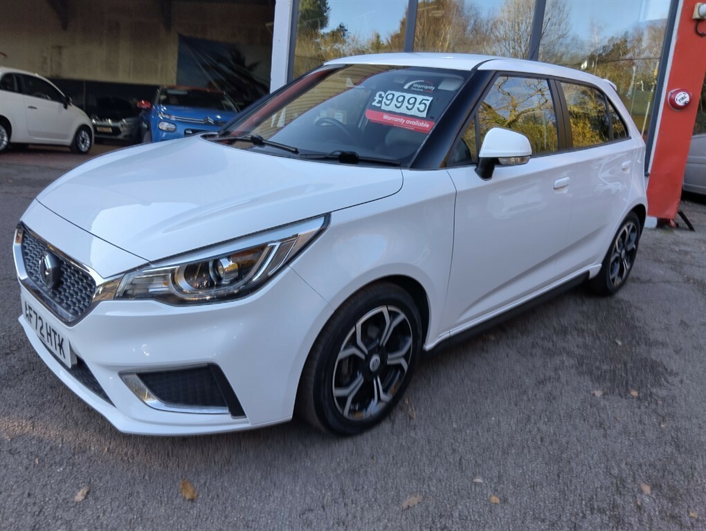MG MG3 1.5 Vti-tech Exclusive Navigation Hatchback White