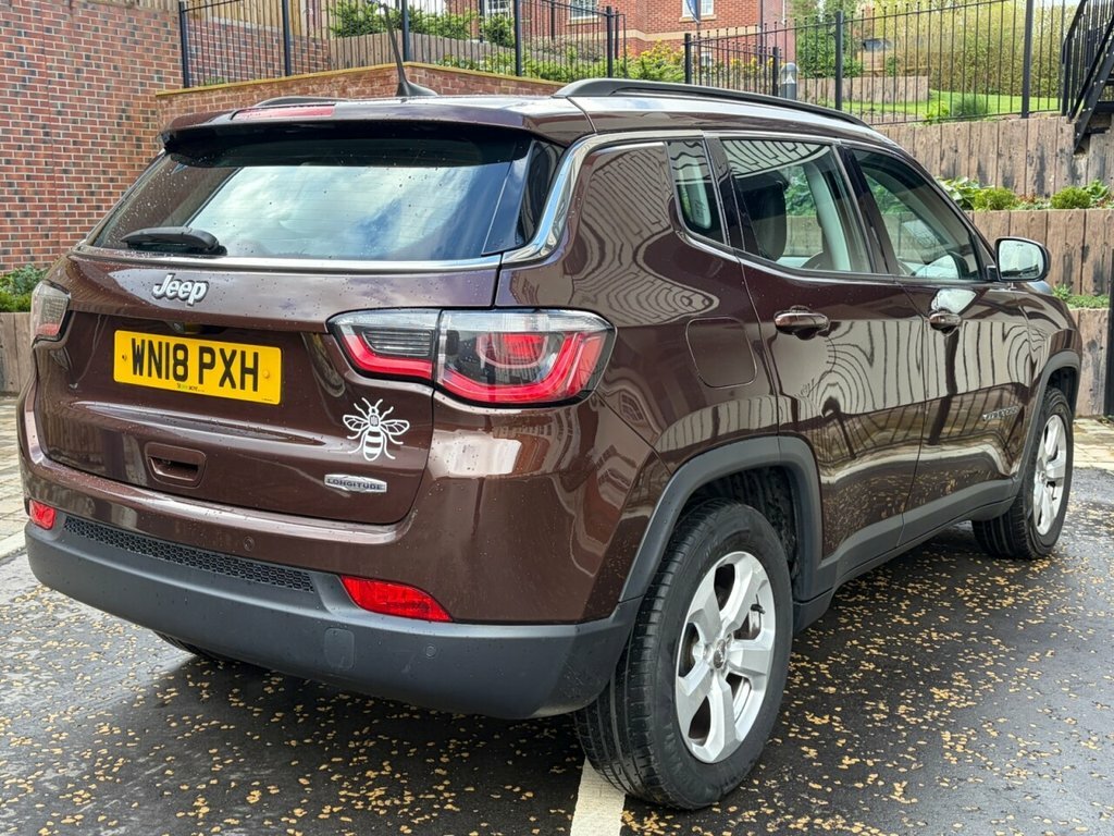 Jeep Compass 1.6L Longitude WN18PXH Brown #6