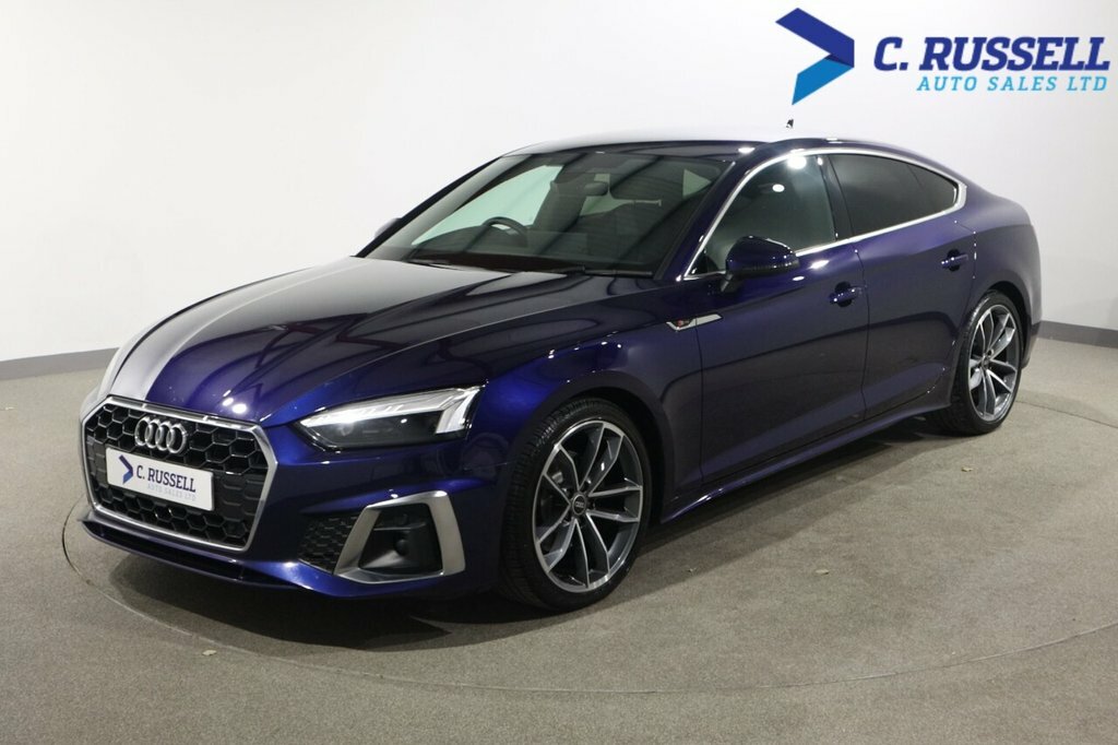 Audi A5 2L S Line YA72KDF Blue #2