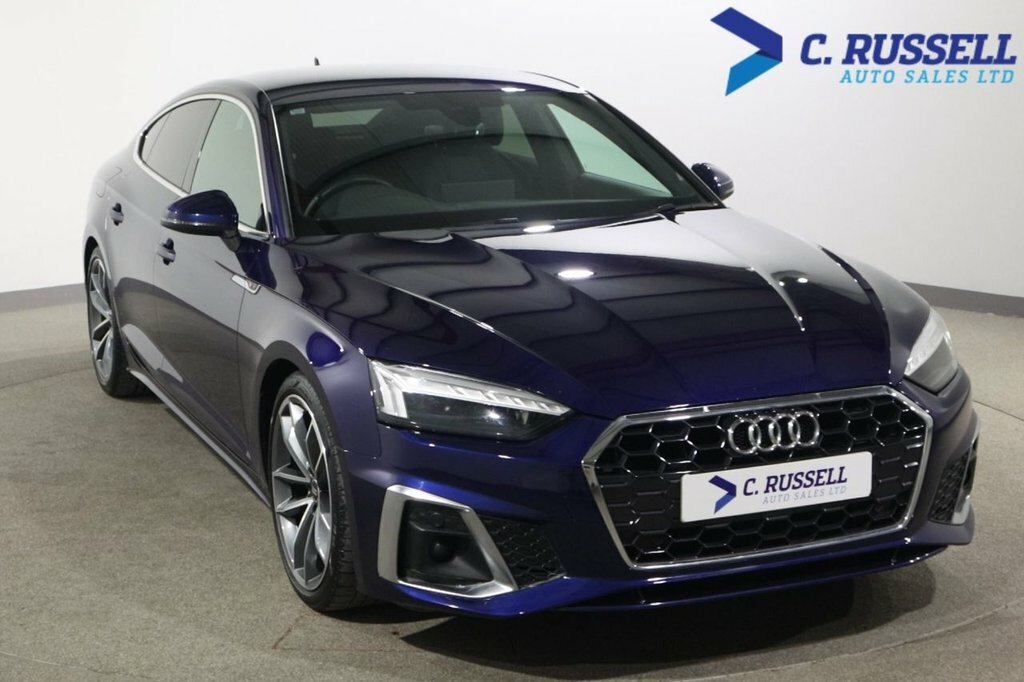 Audi A5 2L S Line YA72KDF Blue #5