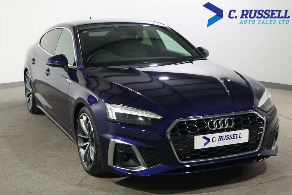 Audi A5 2L S Line YA72KDF Blue #6