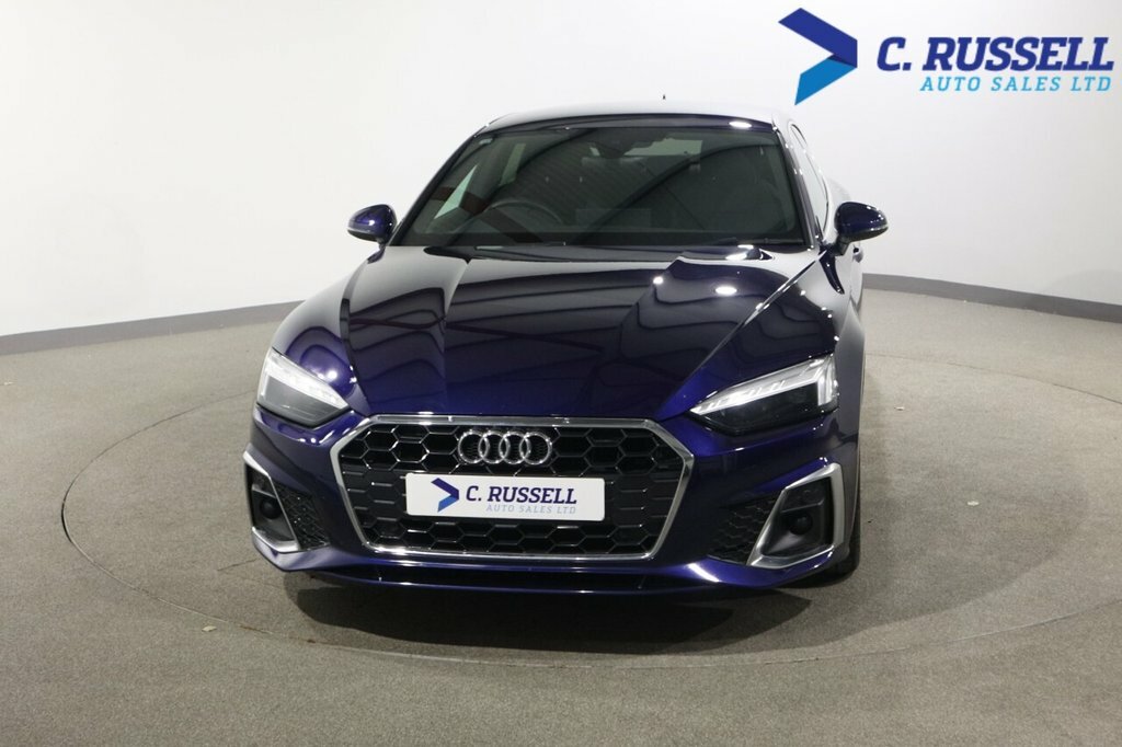 Audi A5 2L S Line YA72KDF Blue #4
