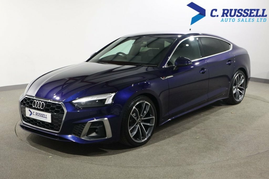 Audi A5 2L S Line Blue