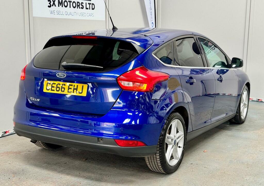 Ford Focus 1.5 Tdci Titanium Euro 6 Ss CE66EHJ Blue #5