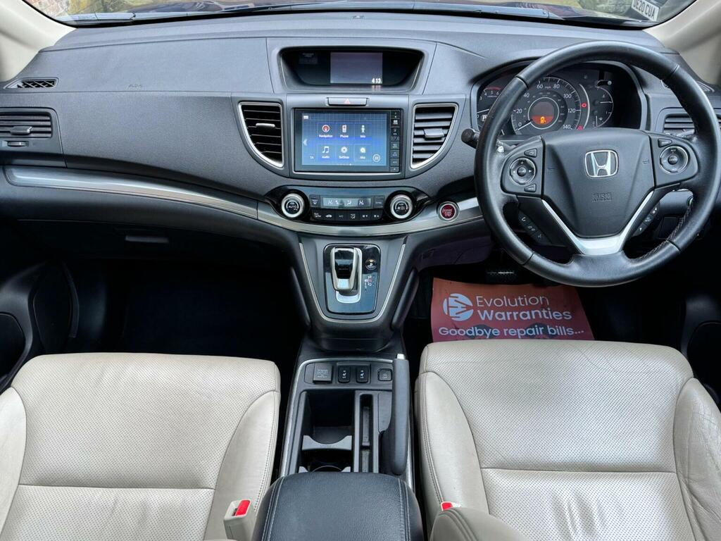 Honda Cr-V 1.6 I-dtec Ex 4Wd Euro 6 LL65JWZ Blue #4